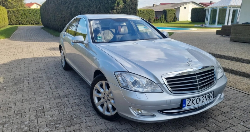 Mercedes-Benz Klasa S cena 90000 przebieg: 270000, rok produkcji 2008 z Olszyna małe 191